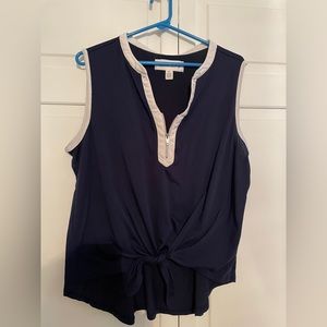 French Laundry knit tank top x lg